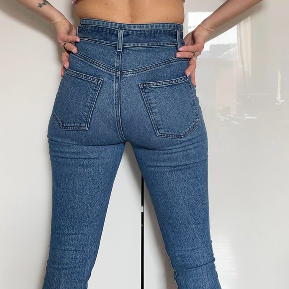 Reformation Denim Belted Skinny Jean - Picture 5 of 6